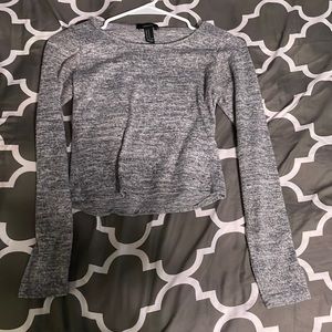 grey long sleeve